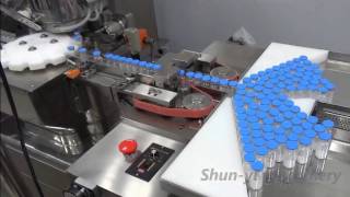 CP-20 Automatic Vial Capping Machine & VLD-100 Vial Loading Device Machine