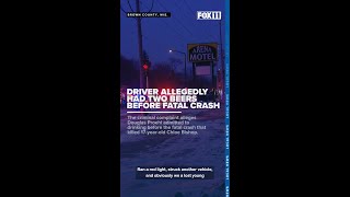 Teen killed, father injured in crash; man charged with driving drunk