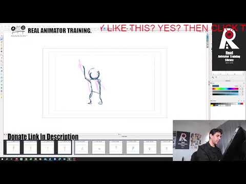 How 2D Animators Quickly Rough out Perfect Actions - Authentic Animation Advice