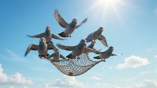 🕊️ The Pigeons and the Hunter | Tamil Moral Story for Kids | Genius Books