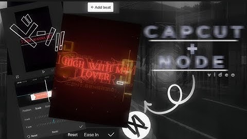 Trending Glowing Text Lyrics Reel Editing - Capcut Tutorial & Node Video🪐