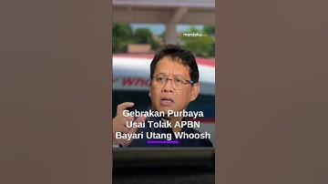 Gebrakan Purbaya, Beri Solusi Usai Tolak Utang Whoosh Dibayar Pakai APBN