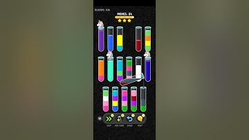 Color water sort 3d level 536