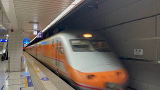 2025/12/14 176次PP自強號南港站通過(由E1000豬頭代打)