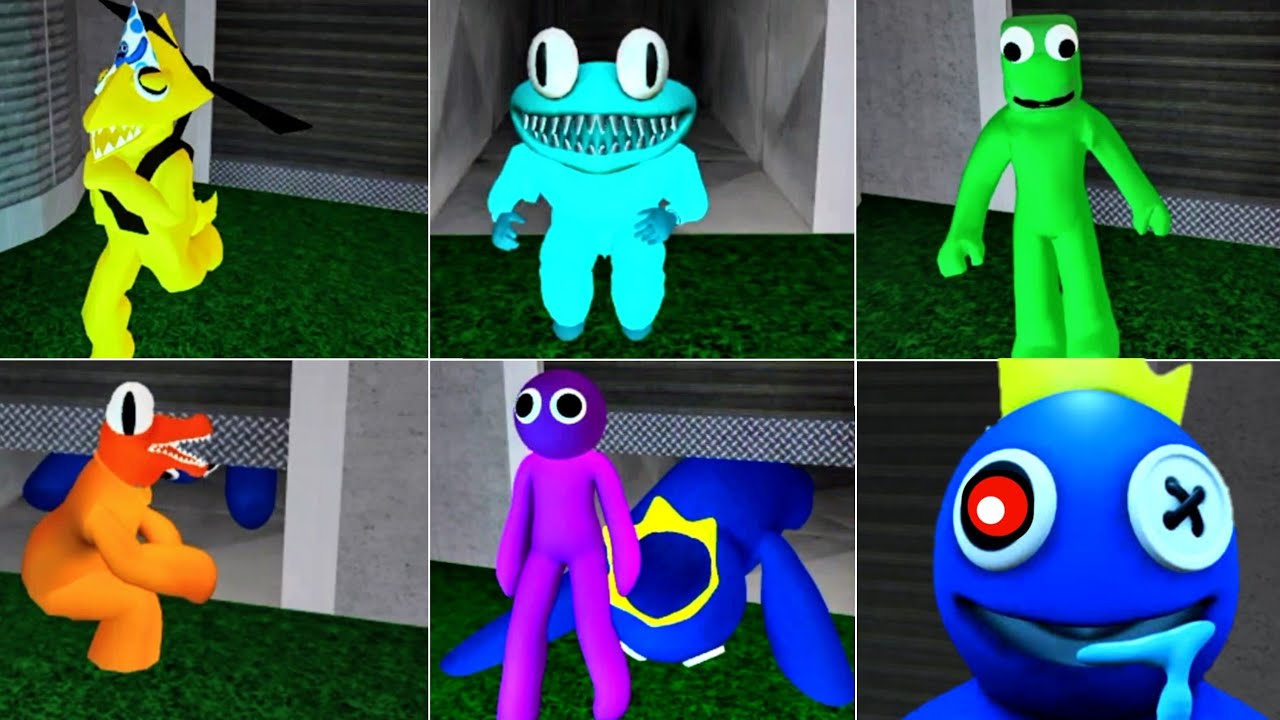 Roblox Rainbow Friends All Monsters Escape In Hemlock Woods