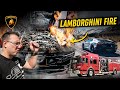 My Lamborghini Aventador CAUGHT ON FIRE