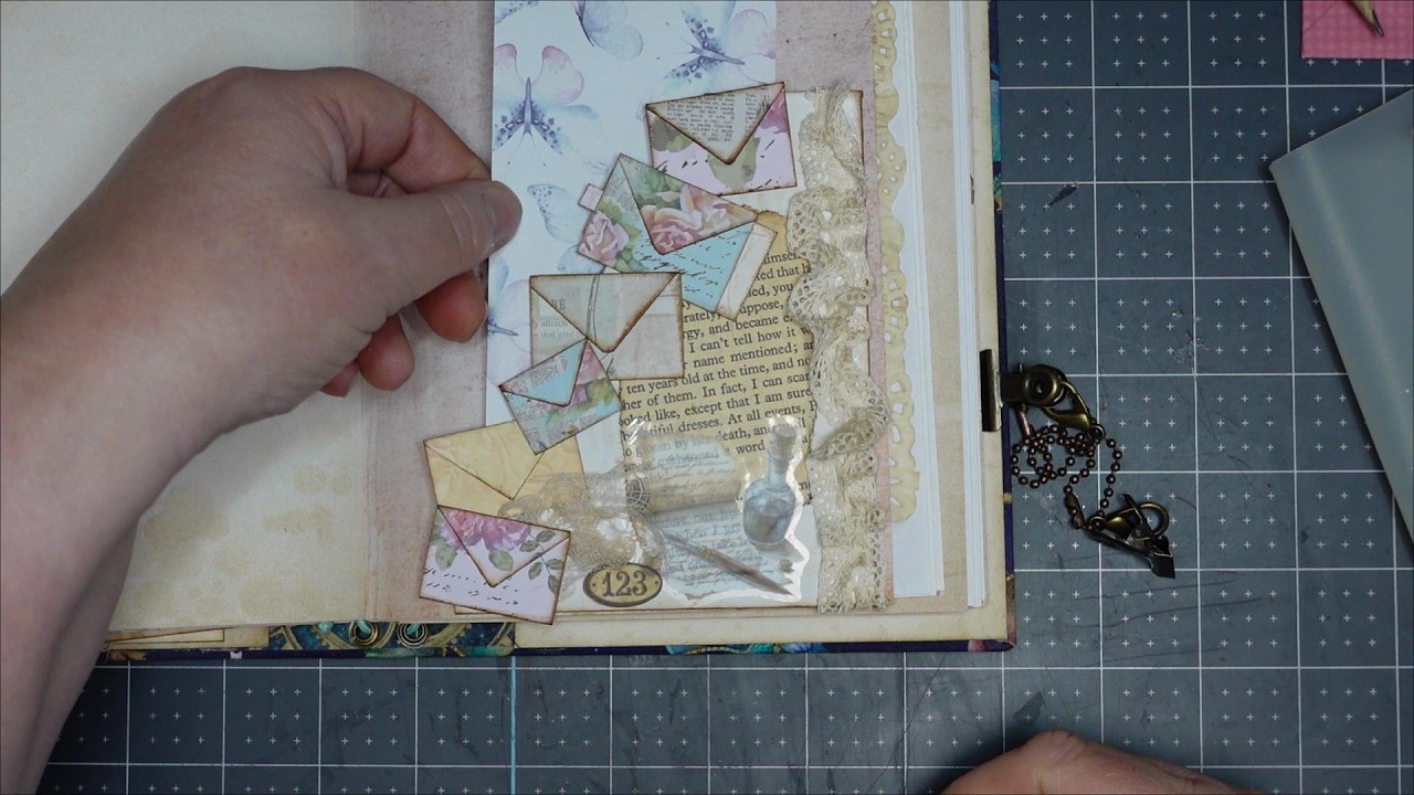 Миниатюрный угловой карман конверта