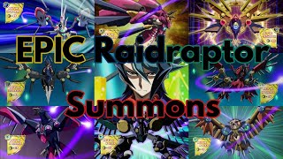 ALL EPIC Raidraptor Xyz summons (and effects)!