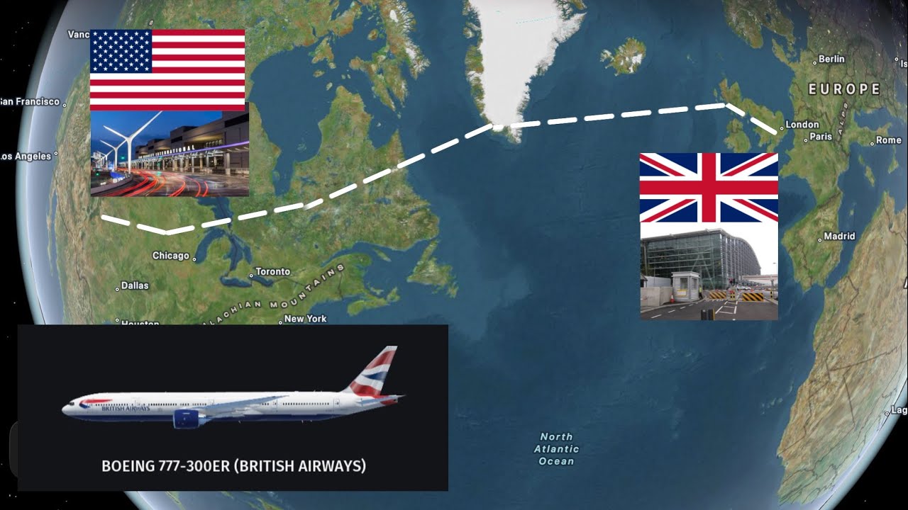 London to Denver - (EGKk-KDEN) - 1/1/2028