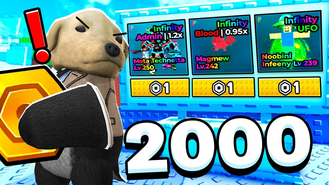 Comprando BRAINROTS CON 2000 TOKENS En Escape Tsunami For Brainrots