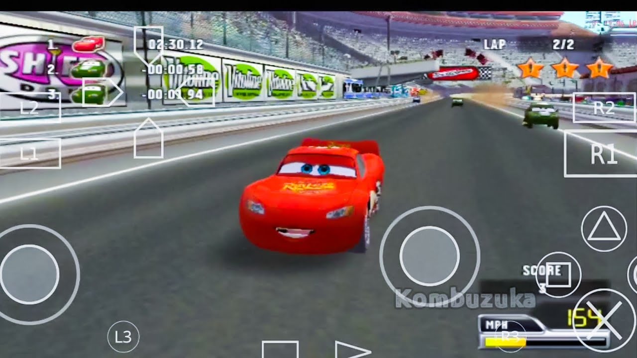 Cars Race-O-Rama Dolphin Emulator Android Settings + Gameplay 