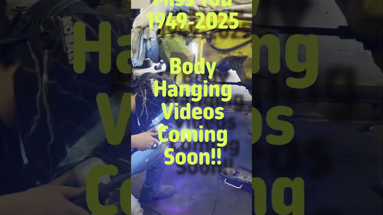 Working on the Car is tough without Dad Missing him bad.