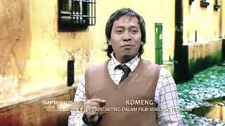 Vino g bastian adu akting dengan komeng jadi bikin ngakak