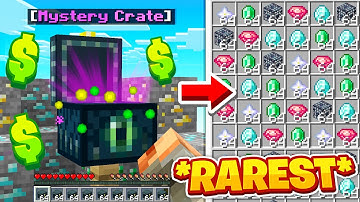 Opening the **RAREST** HIDDEN CRATES in Minecraft OP Prisons (Minecraft Prison Escape)