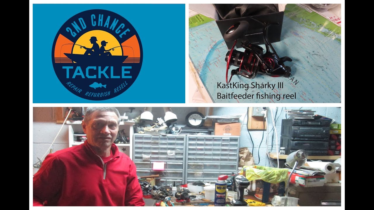 KastKing Sharky III Baitfeeder fishing reel product review 