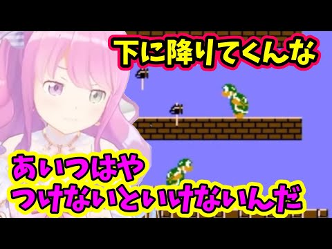ハンマーブロスにやんやんするルーナ姫【ホロライブ切り抜き/姫森ルーナ】
