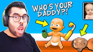 🔥 PAPA vs BACHA 🔥| Daddy Simulator 🤣 Part 1 | Hitesh KS