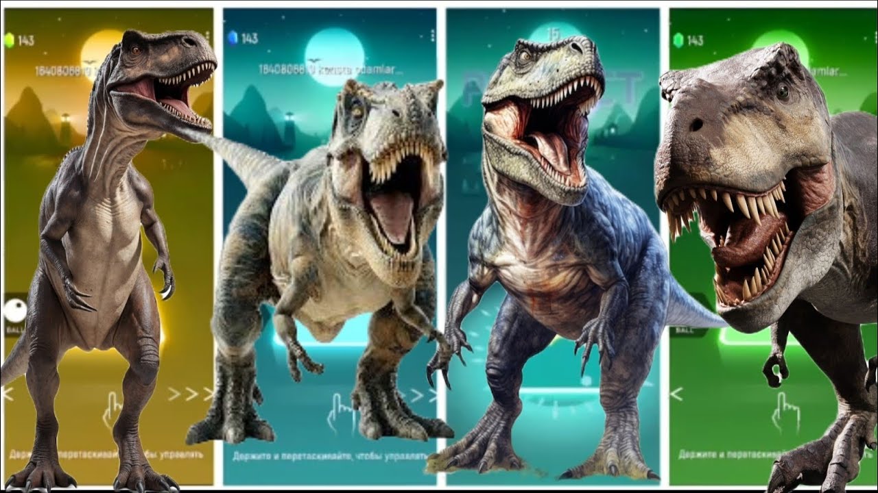 T-Rex Evolution Stages 🦖 From Savage to Apex Monster