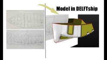Making a boat part 1 (Model in DELFTship)