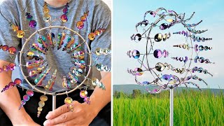 Magic Metal Windmill Unboxing & Review - Rainbow Colored Wind Powered Kinetic Sculpture
