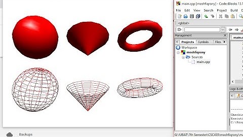 Graphics Project With Codeblocks | OpenGL | Bug Fixied | Tutorial For 64 and 32 bit