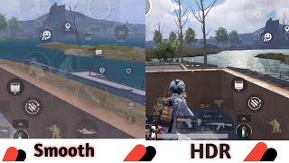 Pubg Graphic Smooth vs HDR screenshot 3