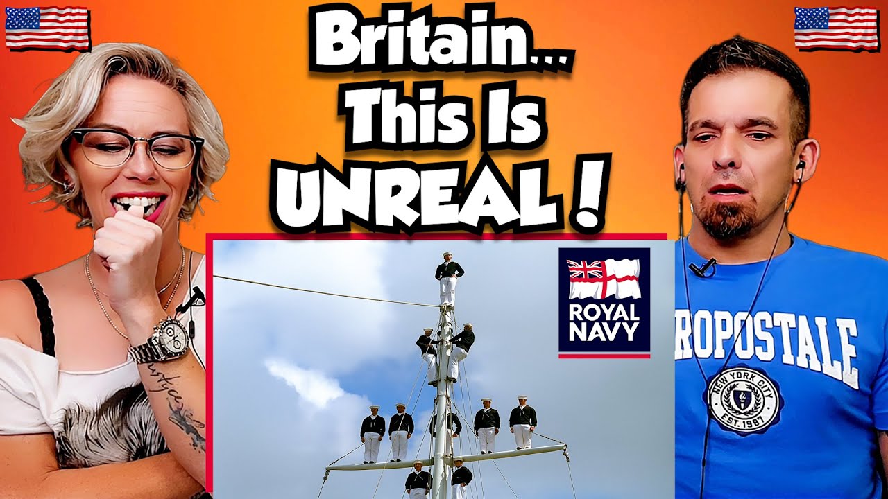 American Exes React: UK's Royal Navy, Manning The Mast! INTENSE & INCREDIBLE! FIRST TIME REACTION!