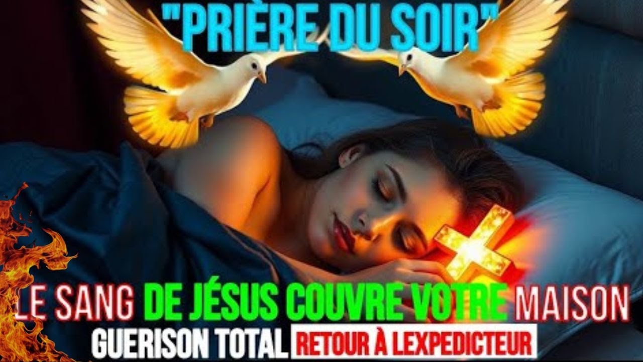 🌙LANCEZ CETTE PRIÈRE ET LAISSEZ-LA JOUEZ PENDANT VOTRE SOMMEIL⛓️ LIBÉRATION DES CACHOTS SPIRITUELS