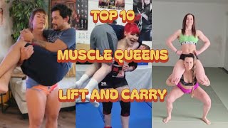Woman Lift and carry compilation top 10 My reaction and commentary Woman Lift and carry compilation top 10 My reaction and commentary