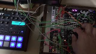 [SHMB-1] TEMPEST VS Modular synth Hard Minimal Hard Techno Jam