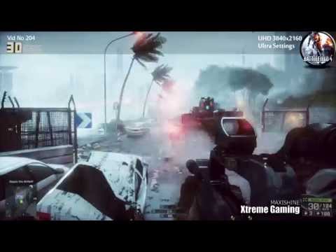 Battlefield 4 UHD 3840x2160 GTX 780Ti Hydro Copper