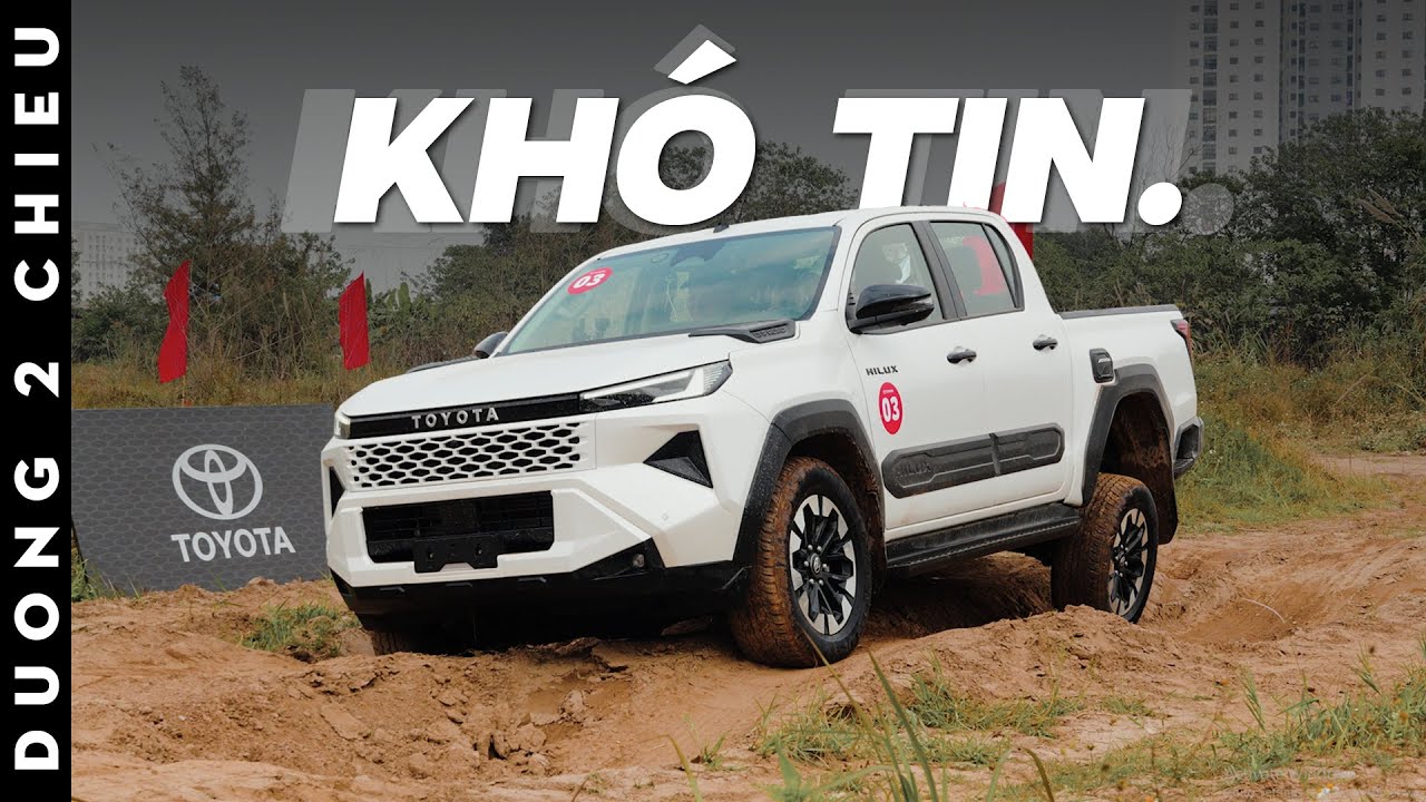 Off-road test ride: Nói Hilux chạy sướng không ai tin. | Đường 2 Chiều
