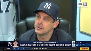 Aaron Boone discusses game against Royals