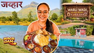 Best Adivasi Thali 🔥+ Warliwadi Village Resort🌿 + Wagh Dam🏞️ Jawhar