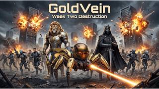 200 vs 263 in 3v5 Goldvein War - Week 2 | LAST WAR