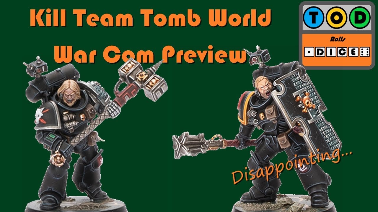 Warhammer 40000: Kill Team Tomb World - Deathwatch Preview | Tod Rolls ...