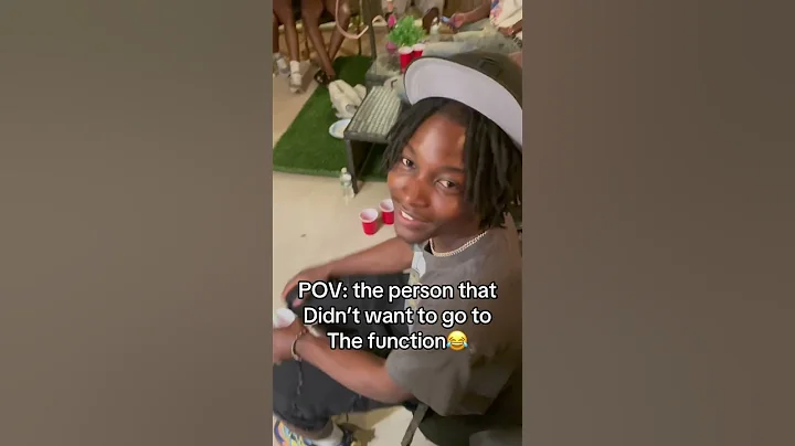 POV: the person that Didn’t want to go to The function😂 #funnyvideo #funny #comedy #shorts