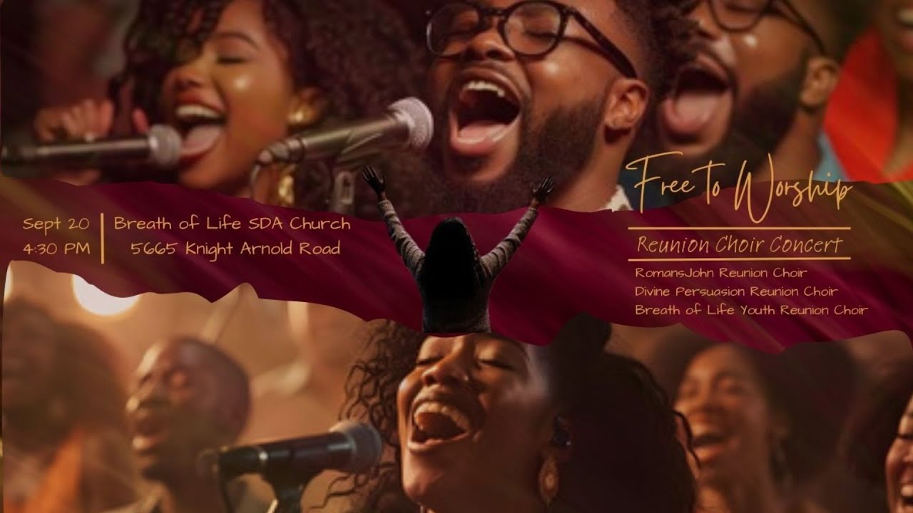 Free To Worship Choir Reunion Concert Part 2 | Breath of Life SDA | September 20, 2025