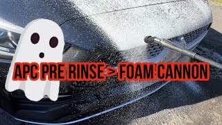 Why You Don’t Need To Foam Twice! (Just APC Rinse!)