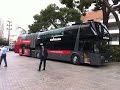 Inside the Johnnie Walker Neoplan Jumbocruiser bus - the biggest bus in the world