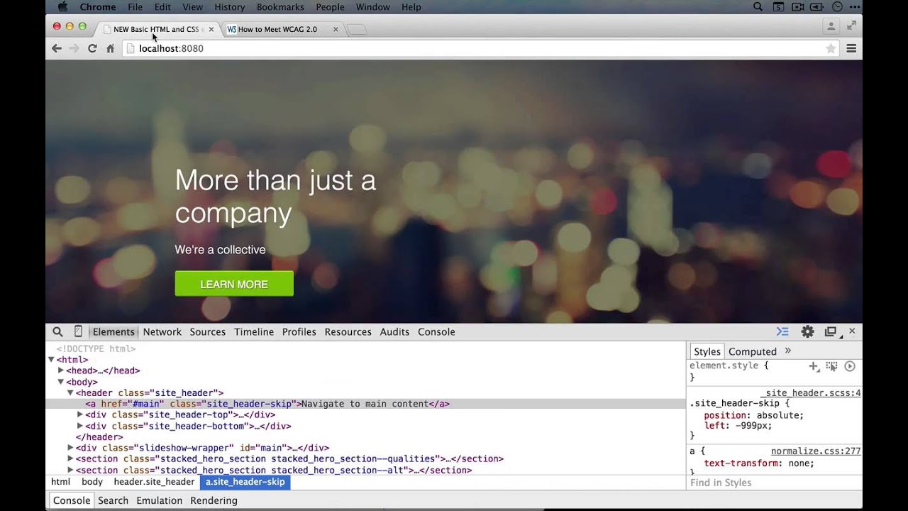 554. How to use Chrome's Accessibility Developer Tools to audit a site
