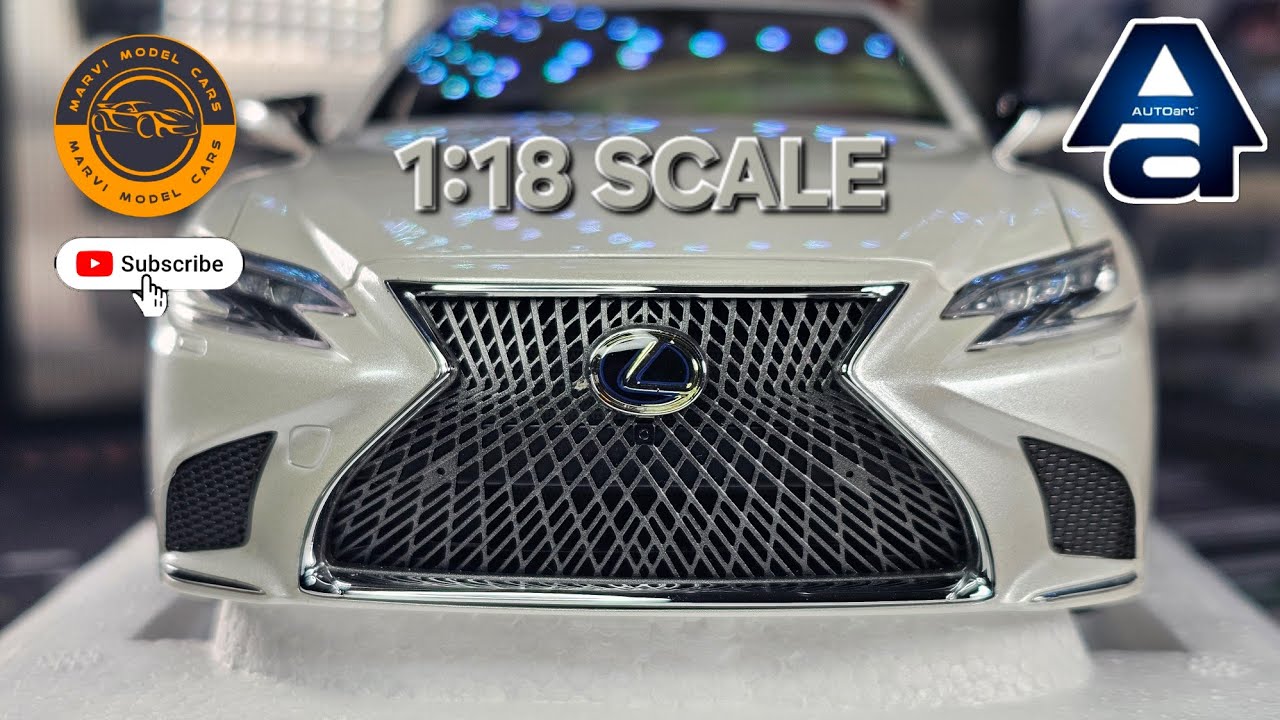 AUTOART LEXUS LS500h 1:18 EP.185 - YouTube