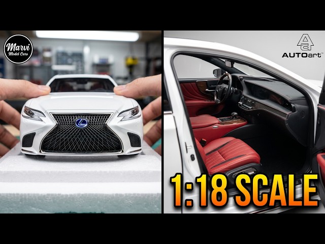 AUTOART LEXUS LS500h 1:18 EP.185 - YouTube