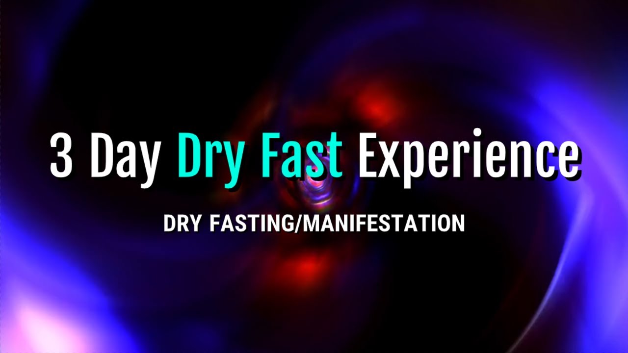 3-дневный опыт сухого голодания - Сухое голодание/Проявление желаний