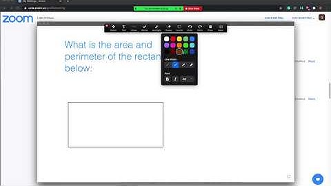 How to use zoom whiteboard and annotations during a lesson