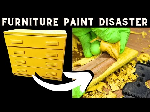 Ep. 69 I found this Horrible PAINTED Dresser and RESTORED IT... - YouTube