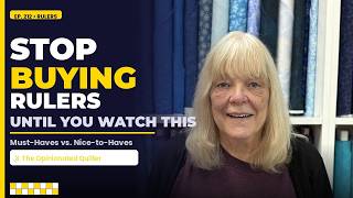 The Quilting Rulers You're WASTING Money On (And the Ones Worth Every Penny) | Episode 212
