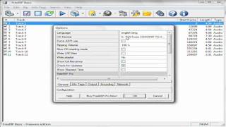 Create M4a, Mp3 and WMA files from CD for Free, join tracks and edit mp3 tags.WMV