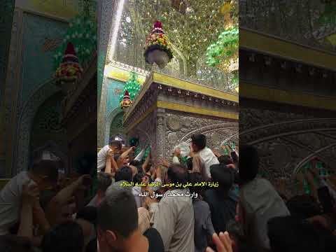 زيارة الإمام علي بن موسى الرضا عليه السلام زيارة الإمام الرضا مشهد