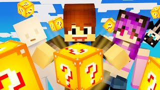 Jugando Minecraft Lucky Blocks Con Amigos 🔥 😝 |  Mazer